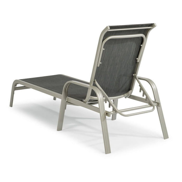 Captiva Gray Outdoor Chaise Lounge