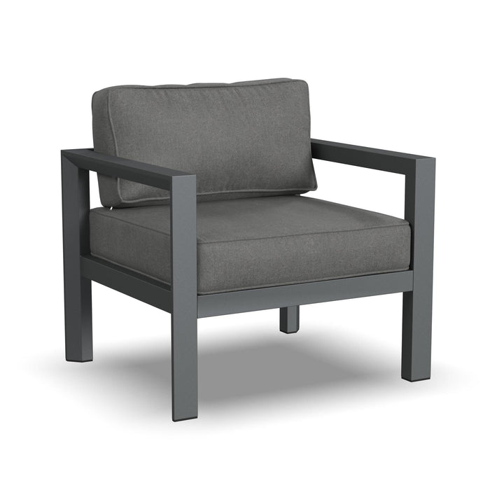 Grayton Gray Chair w/ Ottoman