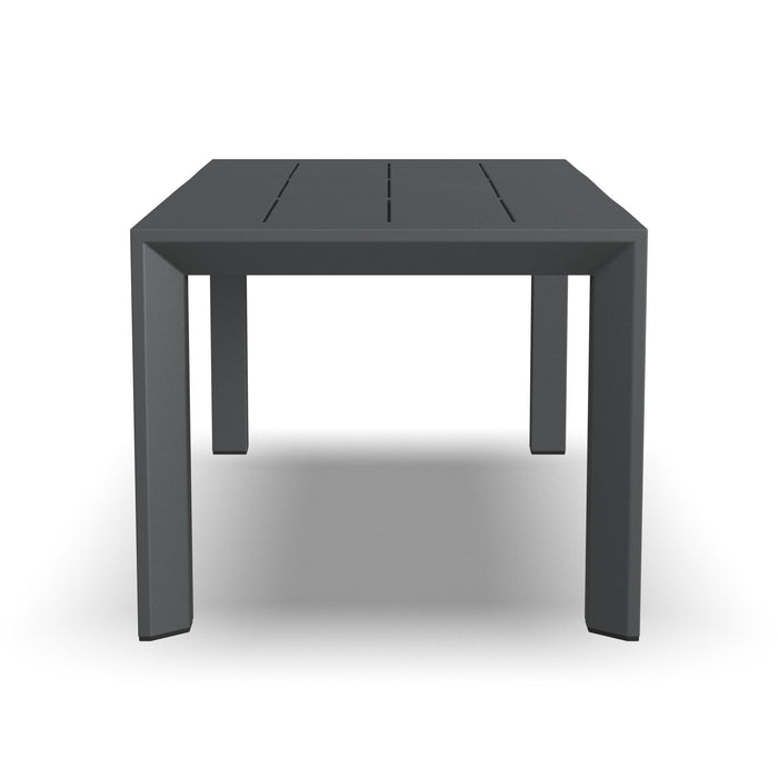 Grayton Gray Outdoor Aluminum Coffee Table