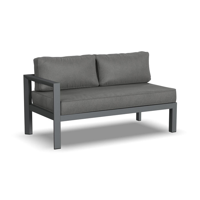 Grayton Gray 5 Seat Sectional with 2 End Tables