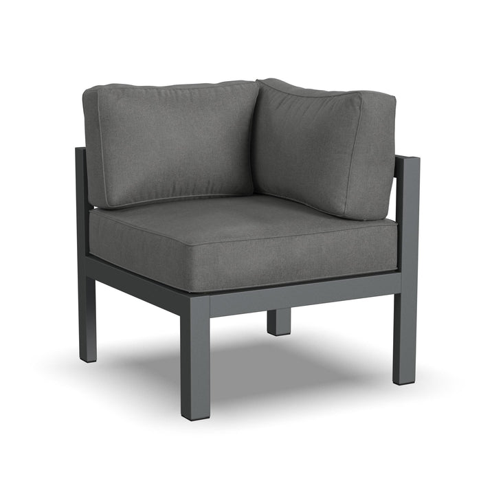 Grayton Gray 5 Seat Sectional with 2 End Tables