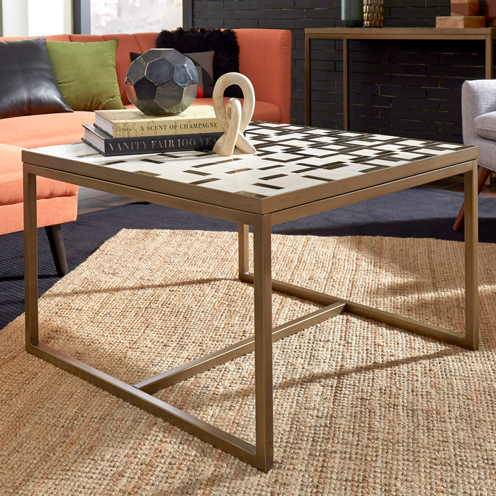 Geometric Ii Bronze Coffee Table