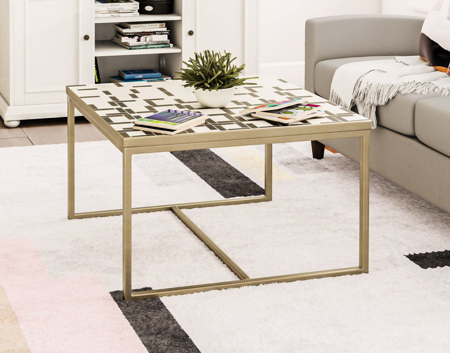 Geometric Ii Bronze Coffee Table