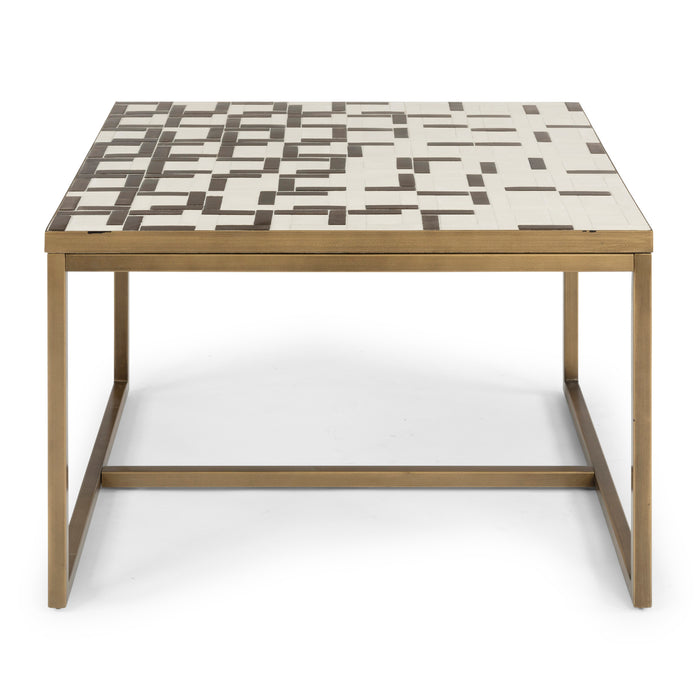 Geometric Ii Bronze Coffee Table