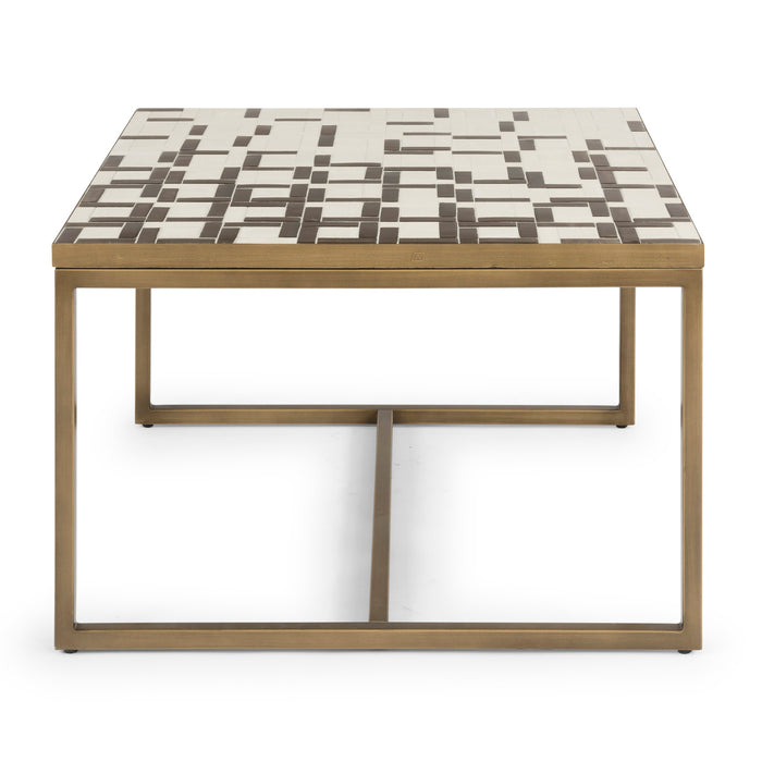 Geometric Ii Bronze Coffee Table