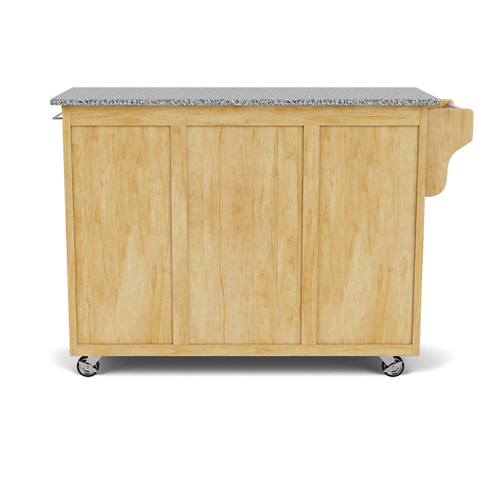 Create-A-Cart Brown Kitchen Cart